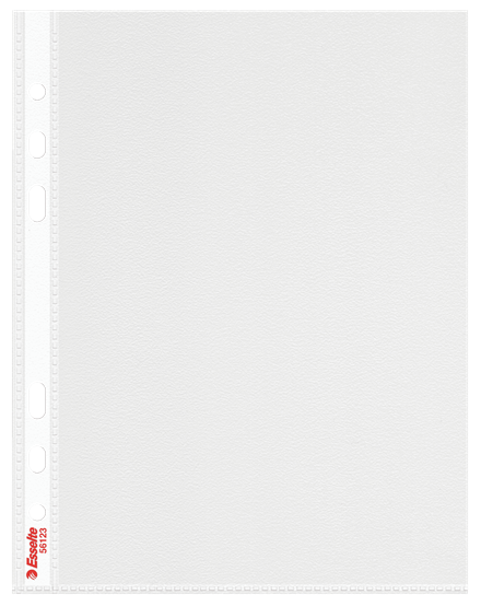 Esselte Economy - Fundas de plástico para documentos (A5, 100 unidades),  transparente : : Oficina y papelería