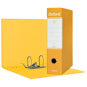 Registratori Oxford Esselte - protocollo - dorso 5 - 23x33 cm - giallo -  conf. 8 - 623606 - 4049793015392 - Euroffice